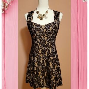 Lace dress by Three hearts